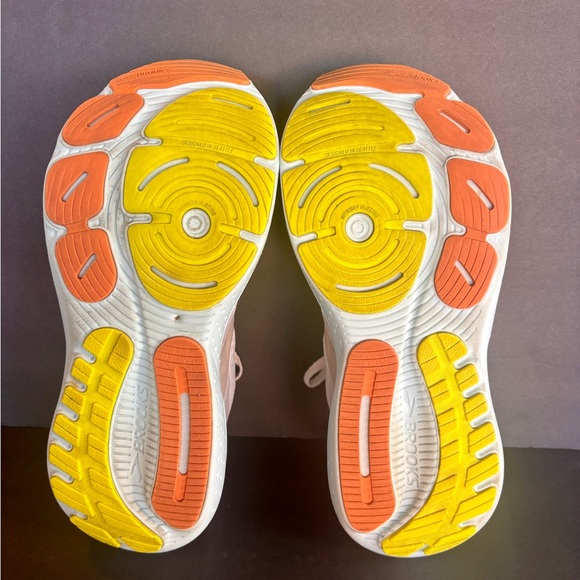 Brooks Glycerin 21 Women's Athletic Shoes - White and Tan size 9.5 - Picture 7 of 7